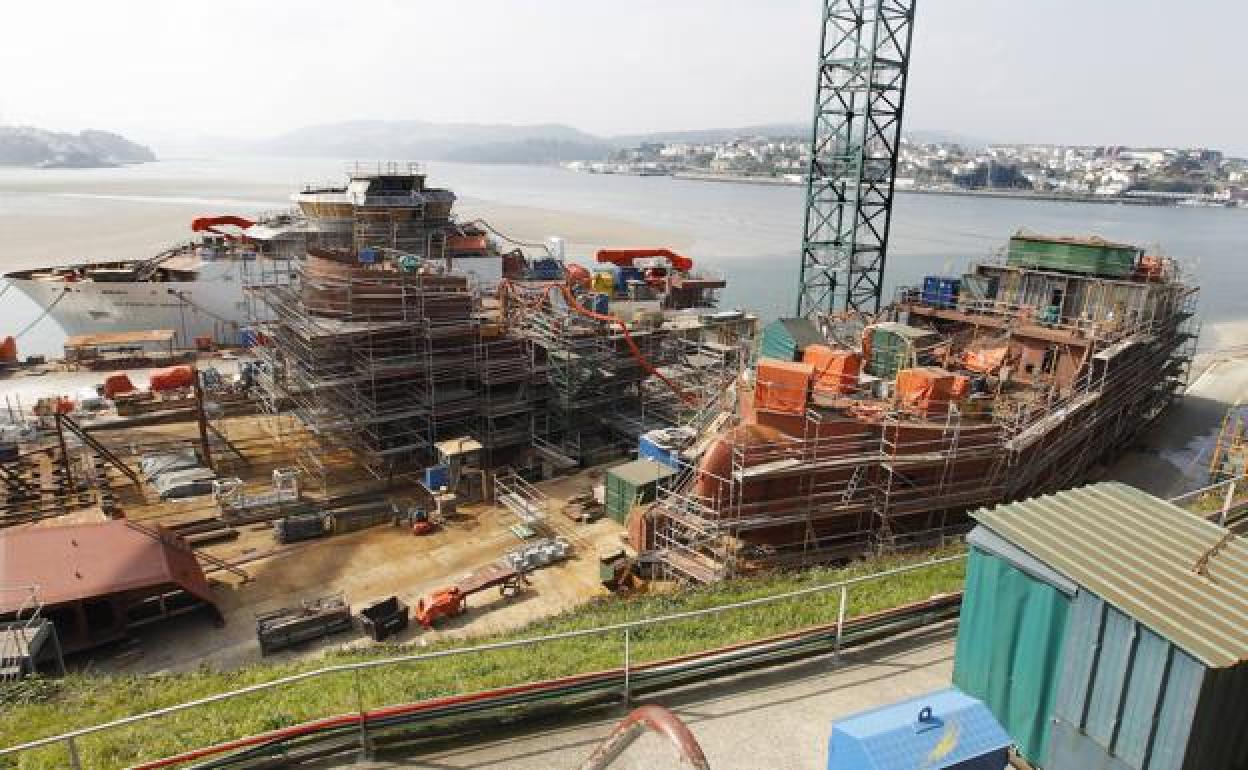 Gondán bota un arrastrero congelador construido para un armador noruego